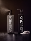 PION after shave cologne and cream bottles