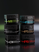 PION Black Edition wax lineup: M1, S1, P4, P5, P6, CW