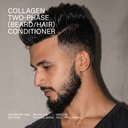 Professional Two Phase Beard & Hair Conditioner Collagen PP02 (13.2 fl oz)