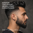 Professional Two Phase Beard & Hair Conditioner Keratin PP03 (13.2 fl oz)